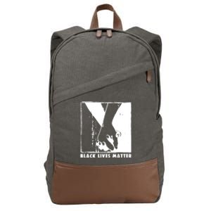 Black Lives Matter Power Fist Cotton Canvas Backpack