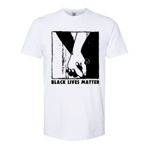 Black Lives Matter Power Fist Softstyle CVC T-Shirt