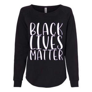 Black Lives Matter Social Justice Funny Gift Womens California Wash Sweatshirt