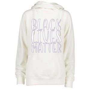 Black Lives Matter Social Justice Funny Gift Womens Funnel Neck Pullover Hood