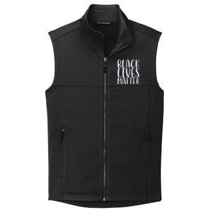 Black Lives Matter Social Justice Funny Gift Collective Smooth Fleece Vest