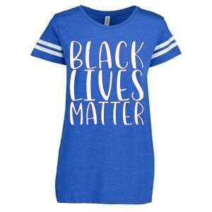 Black Lives Matter Social Justice Funny Gift Enza Ladies Jersey Football T-Shirt