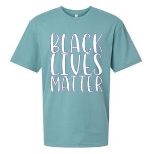 Black Lives Matter Social Justice Funny Gift Sueded Cloud Jersey T-Shirt