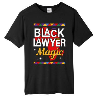 Black Lawyer Magic Black History Month Lawyer Gift Tall Fusion ChromaSoft Performance T-Shirt