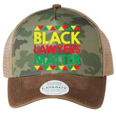 Black Lawyers Matter Gift African American And Black Pride Gift Legacy Tie Dye Trucker Hat