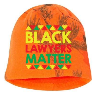 Black Lawyers Matter Gift African American And Black Pride Gift Kati - Camo Knit Beanie