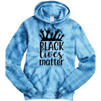 Black Lives Matter Tie Dye Hoodie