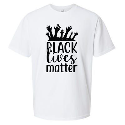 Black Lives Matter Sueded Cloud Jersey T-Shirt