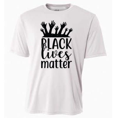 Black Lives Matter Cooling Performance Crew T-Shirt