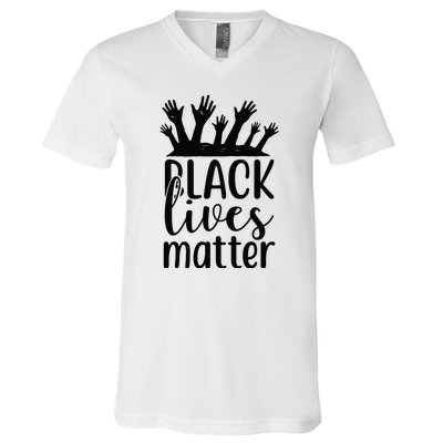 Black Lives Matter V-Neck T-Shirt