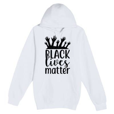 Black Lives Matter Premium Pullover Hoodie