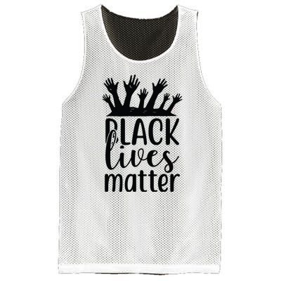 Black Lives Matter Mesh Reversible Basketball Jersey Tank