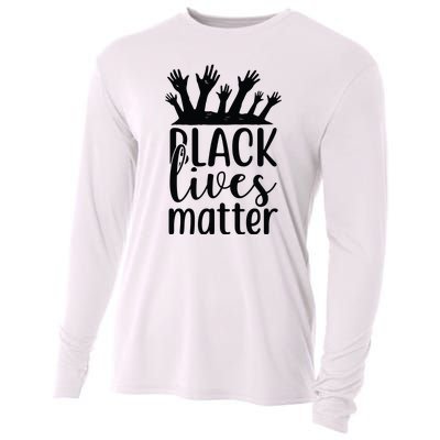 Black Lives Matter Cooling Performance Long Sleeve Crew