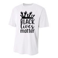 Black Lives Matter Performance Sprint T-Shirt