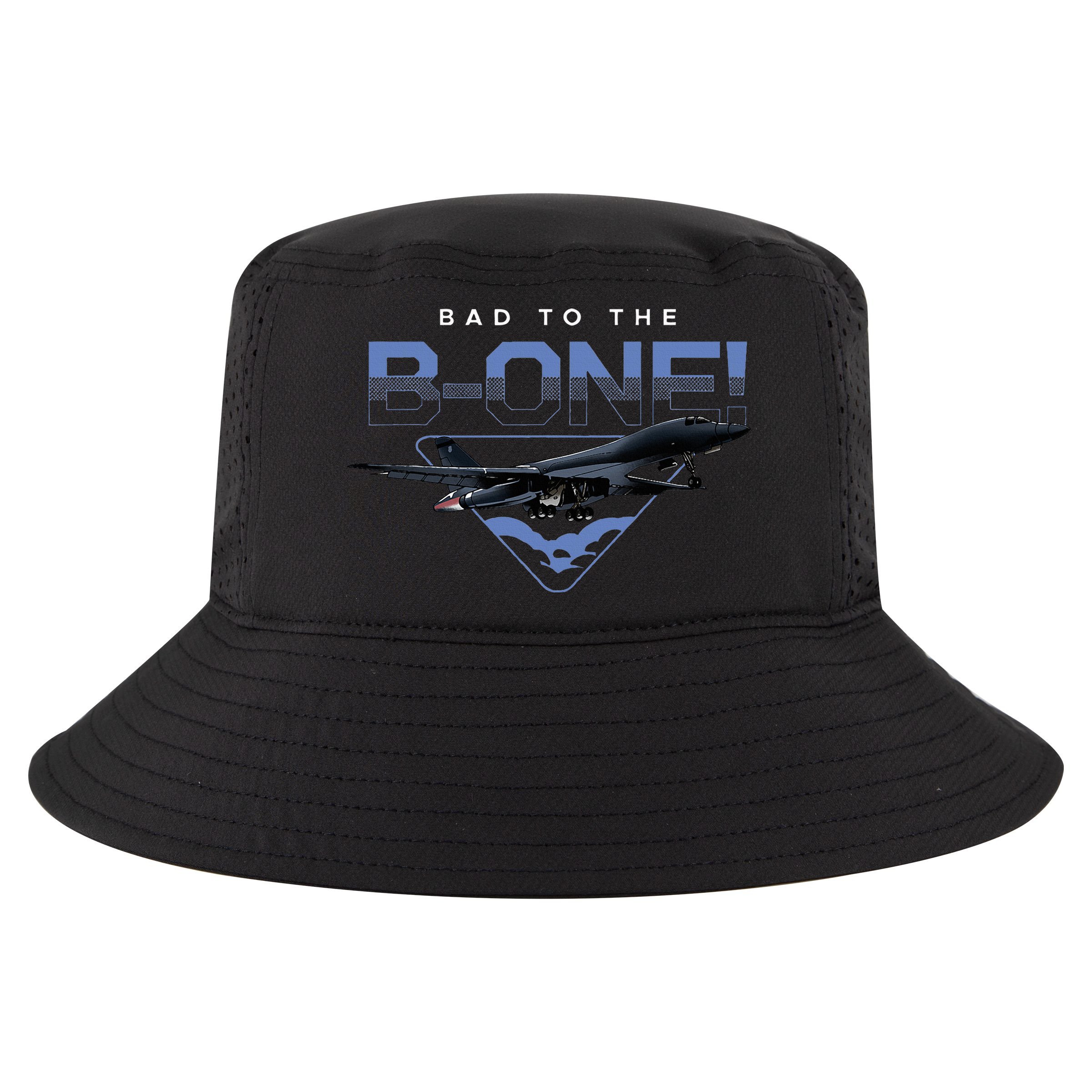 B1 Lancer Military Jet Bomber Airplane Cool Comfort Performance Bucket Hat