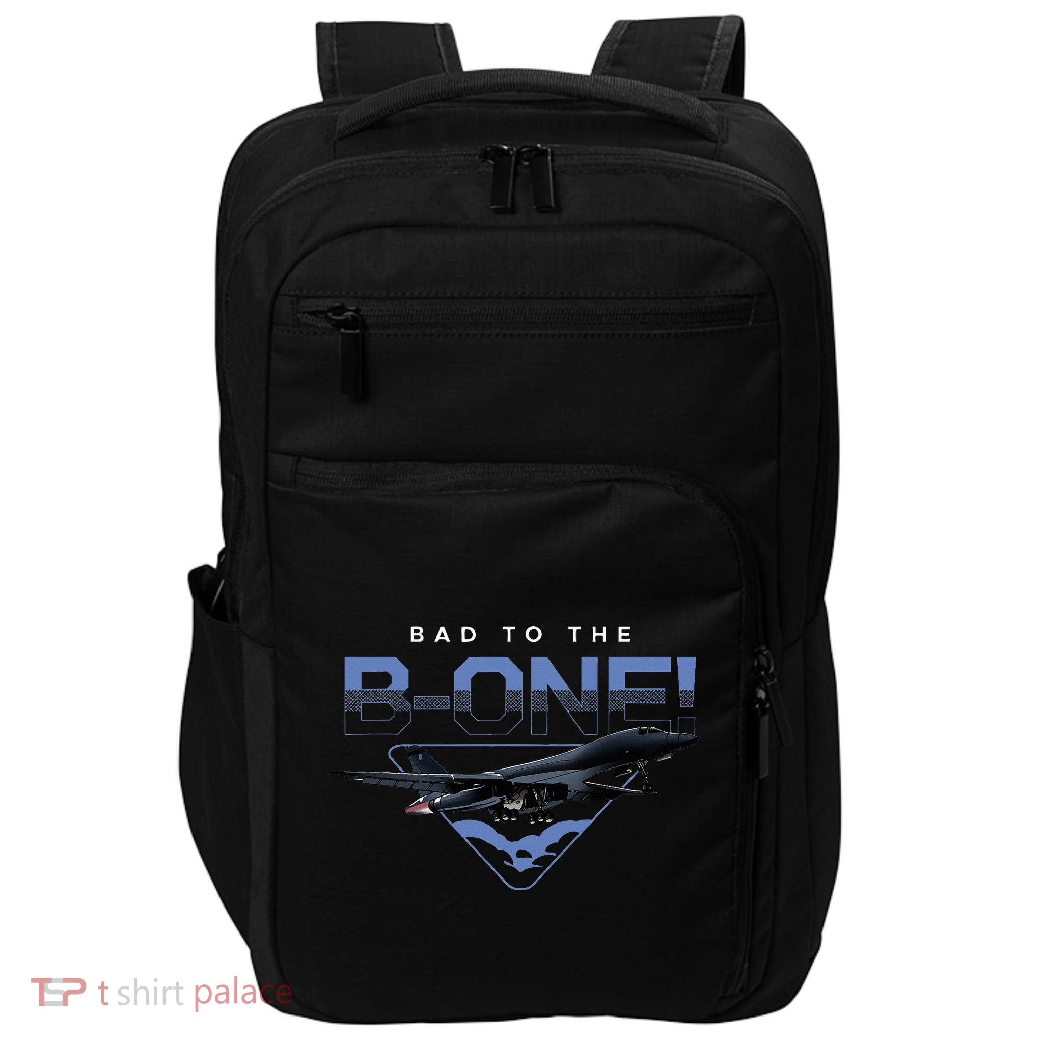 B1 Lancer Military Jet Bomber Airplane Impact Tech Backpack
