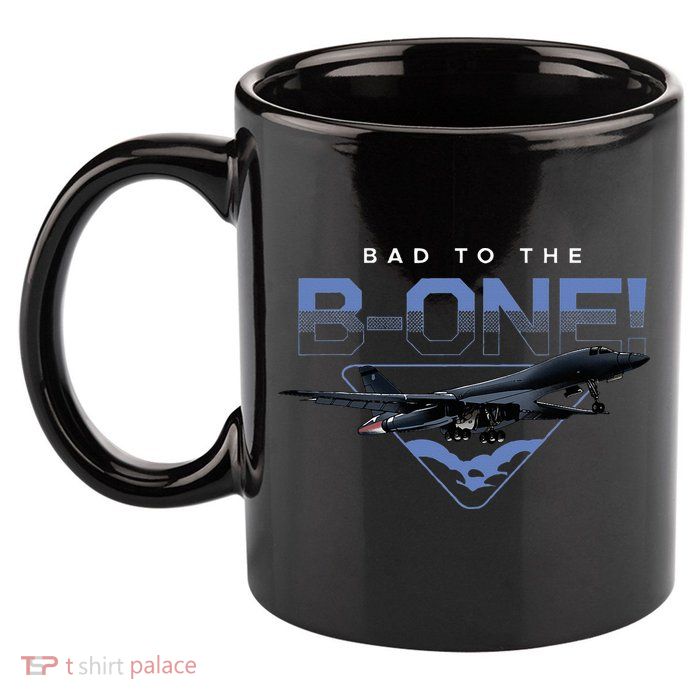 B1 Lancer Military Jet Bomber Airplane 11oz C Handle Ceramic Mug