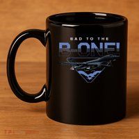 B1 Lancer Military Jet Bomber Airplane 11oz C Handle Ceramic Mug