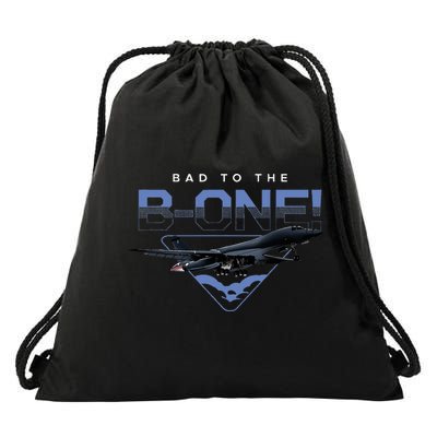 B1 Lancer Military Jet Bomber Airplane Drawstring Bag