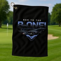 B1 Lancer Military Jet Bomber Airplane Golf Towel