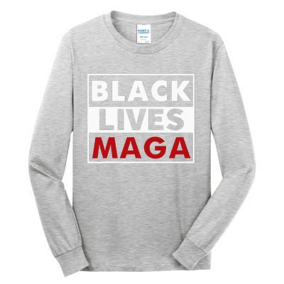 Black Lives Maga Tall Long Sleeve T-Shirt