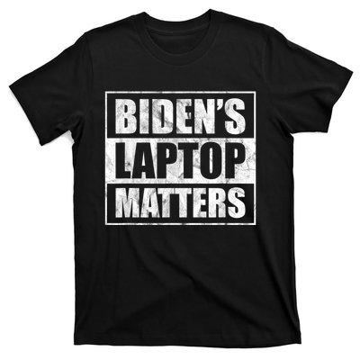 Biden's Laptop Matters Funny Anti Democrat Pro Trump 2020 T-Shirt