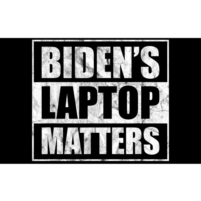 Biden's Laptop Matters Funny Anti Democrat Pro Trump 2020 Bumper Sticker