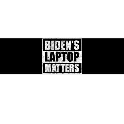 Biden's Laptop Matters Funny Anti Democrat Pro Trump 2020 Bumper Sticker