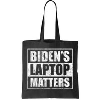 Biden's Laptop Matters Funny Anti Democrat Pro Trump 2020 Tote Bag