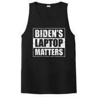 Biden's Laptop Matters Funny Anti Democrat Pro Trump 2020 PosiCharge Competitor Tank