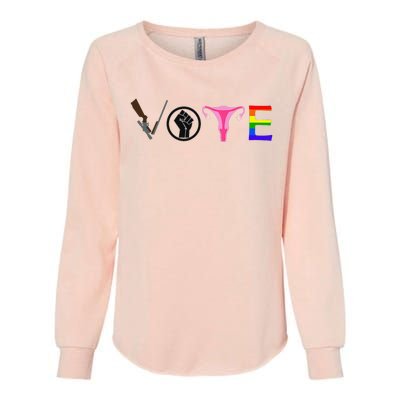 Black Lives Matter Vote LGBT Gay Rights Feminist Equality Womens California Wash Sweatshirt