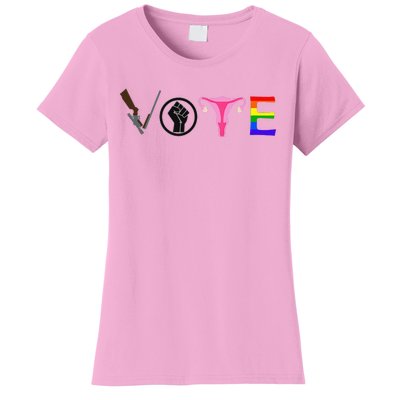 Black Lives Matter Vote LGBT Gay Rights Feminist Equality Women's T-Shirt