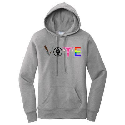 Black Lives Matter Vote LGBT Gay Rights Feminist Equality Women's Pullover Hoodie