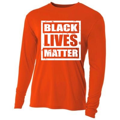 Black Lives Matter Gift And Gift Blm Gift Cooling Performance Long Sleeve Crew