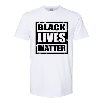 Black Lives Matter Gift And Gift Blm Gift Softstyle CVC T-Shirt