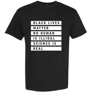 Black Lives Matter 's Rights Are Human Rights Garment-Dyed Heavyweight T-Shirt