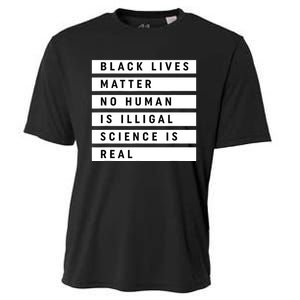 Black Lives Matter 's Rights Are Human Rights Cooling Performance Crew T-Shirt