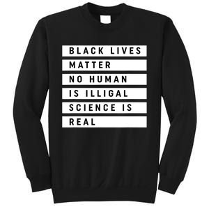 Black Lives Matter 's Rights Are Human Rights Sweatshirt