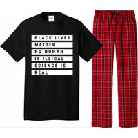 Black Lives Matter 's Rights Are Human Rights Pajama Set