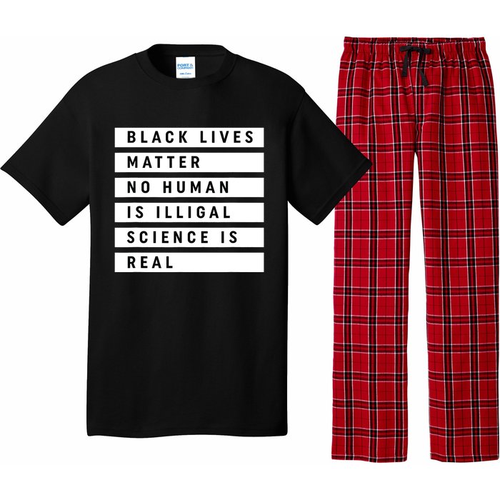 Black Lives Matter 's Rights Are Human Rights Pajama Set