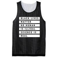 Black Lives Matter 's Rights Are Human Rights Mesh Reversible Basketball Jersey Tank