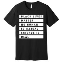 Black Lives Matter 's Rights Are Human Rights Premium T-Shirt