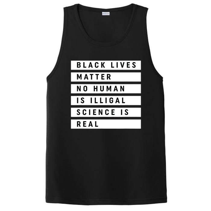 Black Lives Matter 's Rights Are Human Rights PosiCharge Competitor Tank