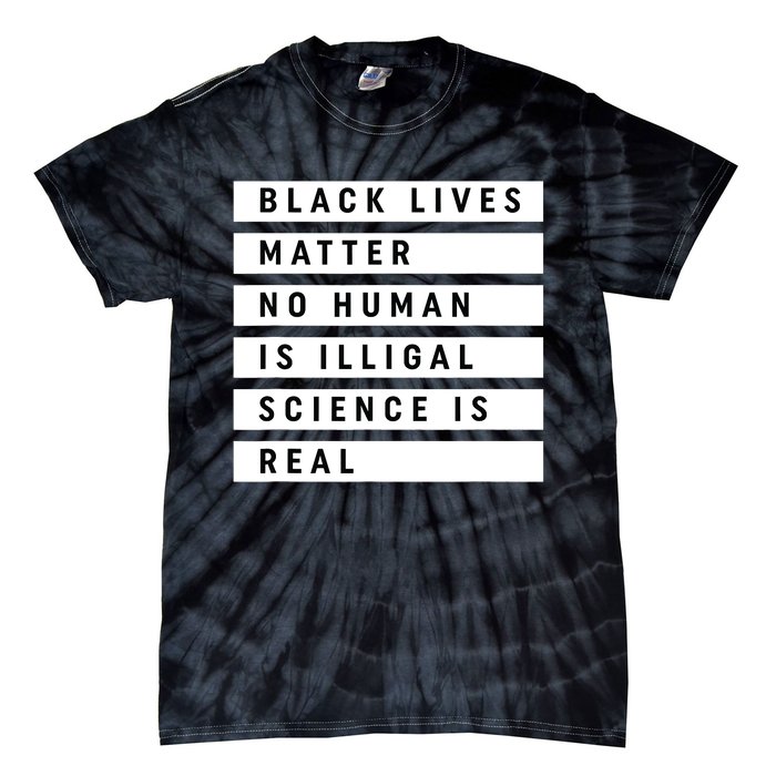 Black Lives Matter 's Rights Are Human Rights Tie-Dye T-Shirt