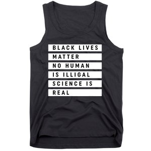 Black Lives Matter 's Rights Are Human Rights Tank Top