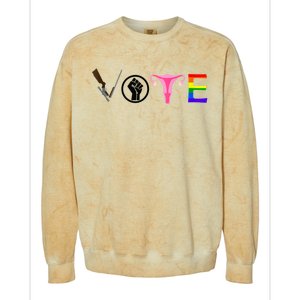 Black Lives Matter Vote LGBT Gay Rights Feminist Equality Colorblast Crewneck Sweatshirt