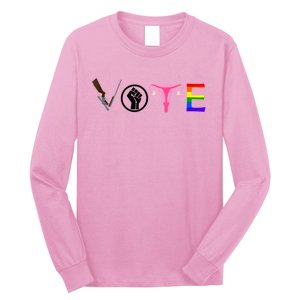 Black Lives Matter Vote LGBT Gay Rights Feminist Equality Long Sleeve Shirt