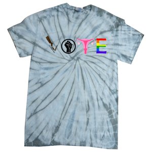 Black Lives Matter Vote LGBT Gay Rights Feminist Equality Tie-Dye T-Shirt