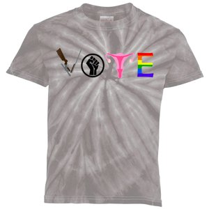 Black Lives Matter Vote LGBT Gay Rights Feminist Equality Kids Tie-Dye T-Shirt