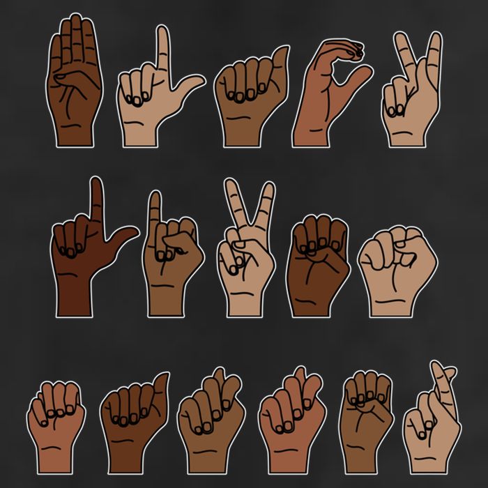 Black Lives Matter Asl Sign Language Hand Signs Deaf And Mute Meaningful Gift Adult Drive Performance Visor